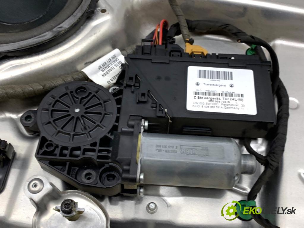 VW PHAETON sedan 2009 176 kW 3.0 V6 TDI 4motion 2967 Mechanizmus okna ľavy zad 3D0959703G