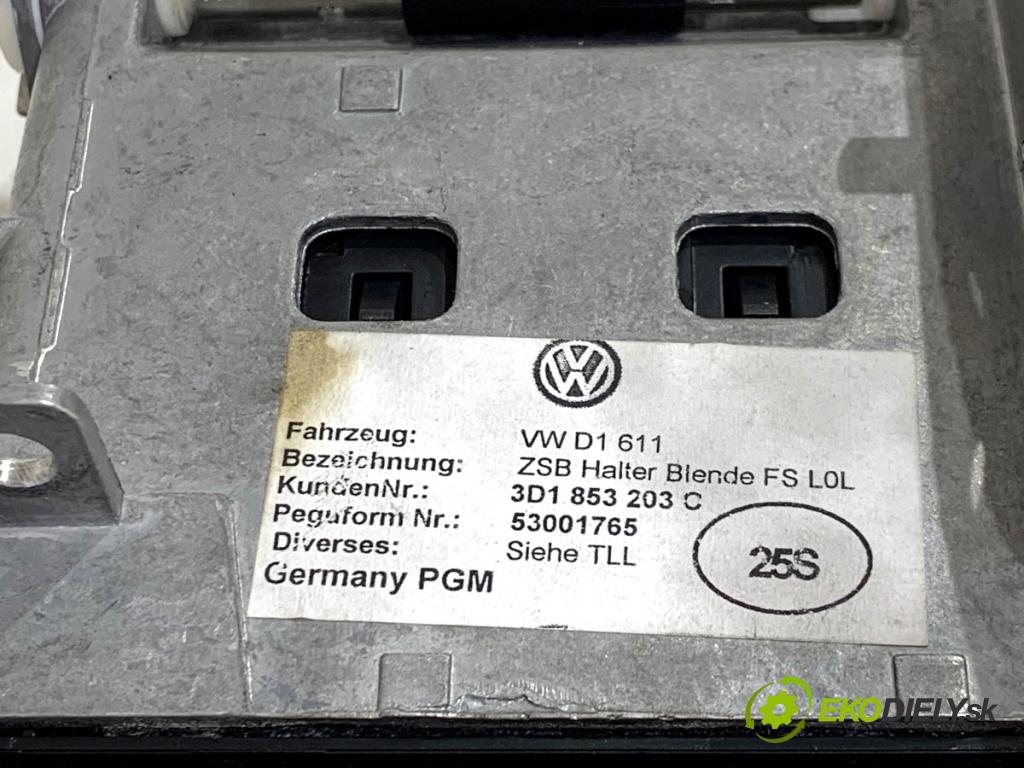 VW PHAETON sedan 2009 176 kW 3.0 V6 TDI 4motion 2967 Mriežky kúrenia ľavy predný 3D1853203C