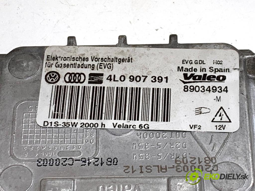 VW PHAETON sedan 2009 176 kW 3.0 V6 TDI 4motion 2967 měnič XENON 4L0907391 (Řídící jednotka xenonu)