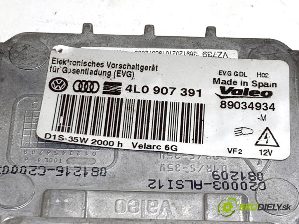 VW PHAETON sedan 2009 176 kW 3.0 V6 TDI 4motion 2967 měnič XENON 4L0907391 (Řídící jednotka xenonu)