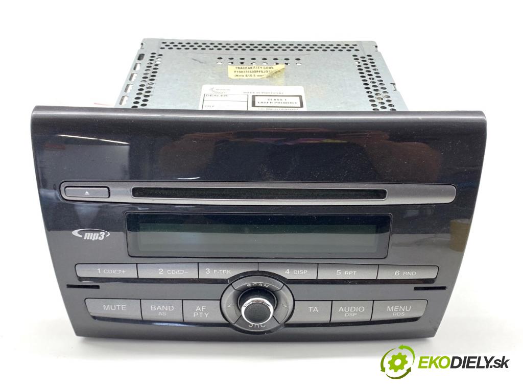 FIAT BRAVO II liftback 2008 88 kW 1.6 D Multijet (198AXL1B) 1598 RADIO 735484418 (Audio zariadenie)