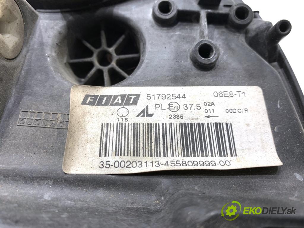 FIAT BRAVO II liftback 2008 88 kW 1.6 D Multijet (198AXL1B) 1598 světlomet pravý přední část XENON 51792544