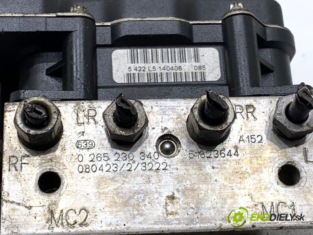 FIAT BRAVO II liftback 2008 88 kW 1.6 D Multijet (198AXL1B) 1598 pumpa ABS 51823644 (Pumpa ABS)