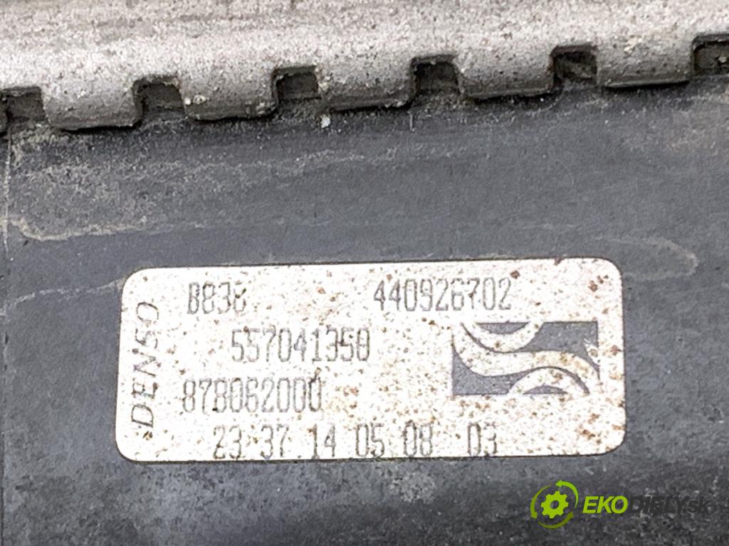 FIAT BRAVO II liftback 2008 88 kW 1.6 D Multijet (198AXL1B) 1598 chladič vody 557041350 (Vodní chladič)