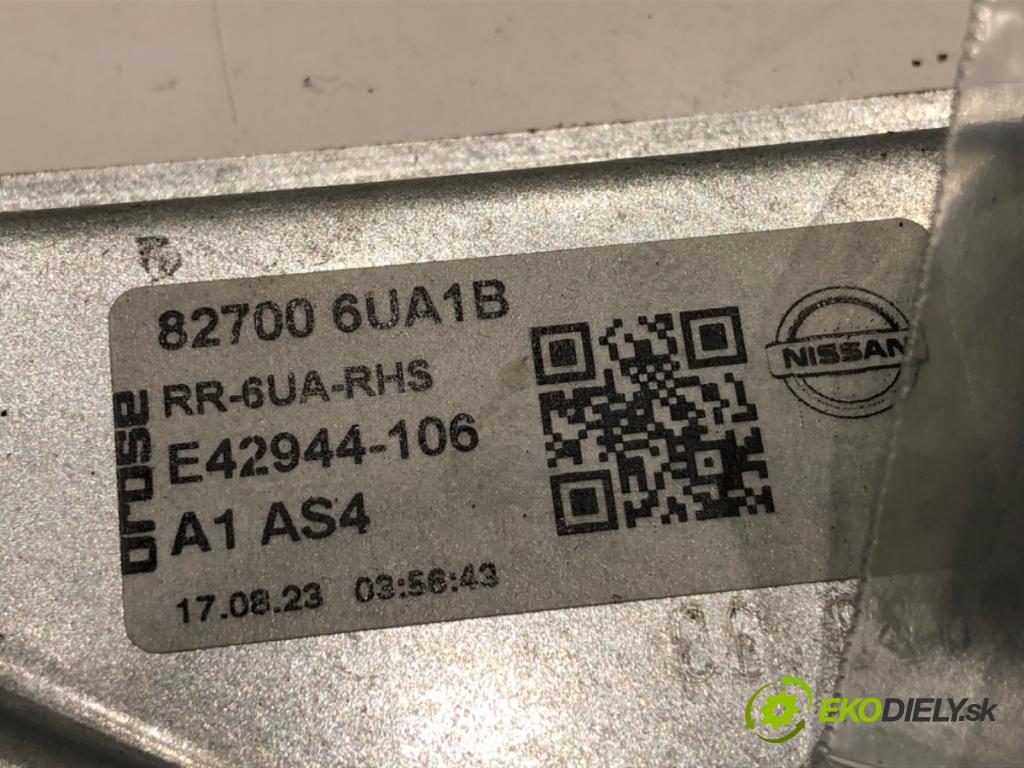NISSAN QASHQAI J12 SUV 2023 116 kW 1.3 DIG-T Napęd na wszystkie koła 1332 mechanismus okna pravý zadní část 827006UA1B