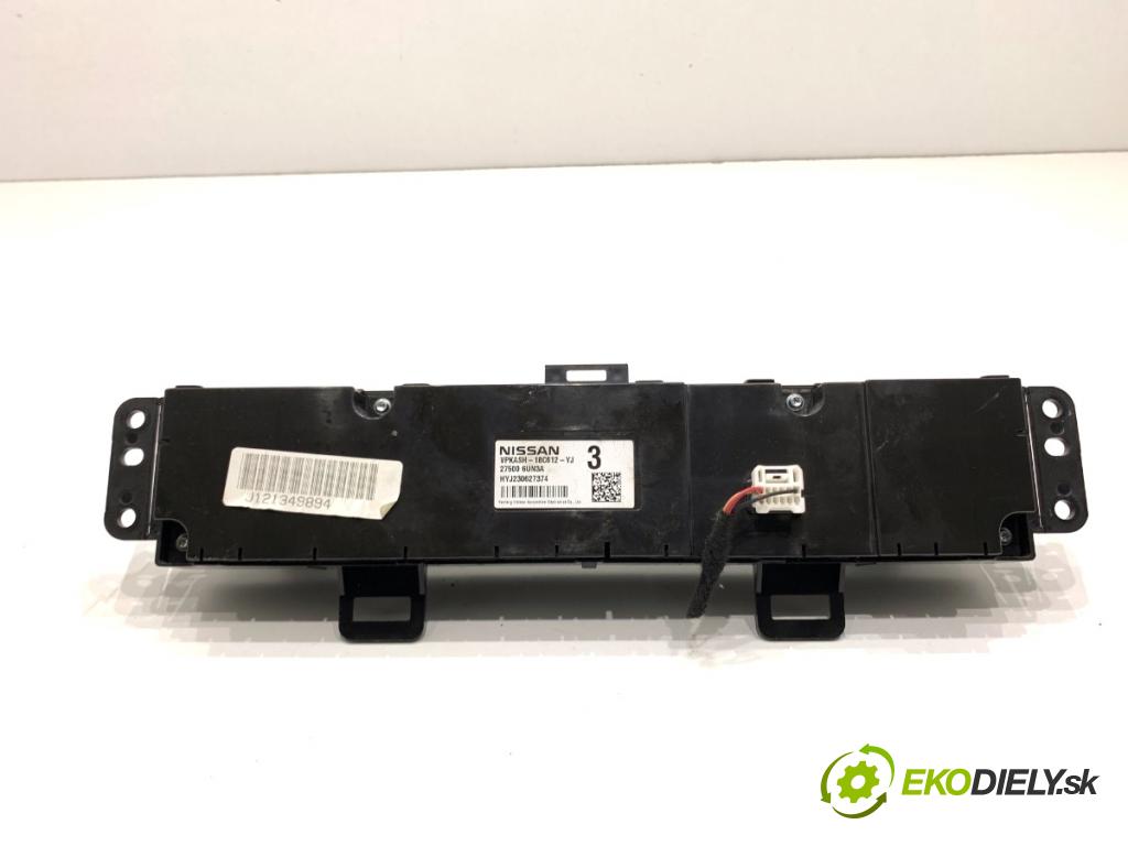 NISSAN QASHQAI J12 SUV 2023 116 kW 1.3 DIG-T Napęd na wszystkie koła 1332 Panel ovládania kúrenia 275006UN3A (Prepínacie páčky pod volantom)