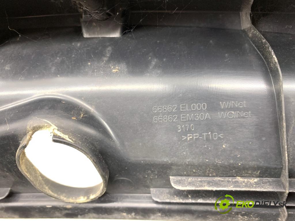 NISSAN VERSA N16 sedan 2010 91 kW 1.8 1798 Torpédo, plast pod čelné okno 66862EL000 (Torpédo (plast pod čelným sklom))