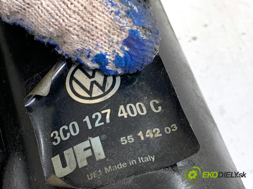 VW PASSAT B6 sedan 2007 125 kW 2.0 TDI 1968 Obal filtra paliva 3C0127400C (Obal palivového filtra)