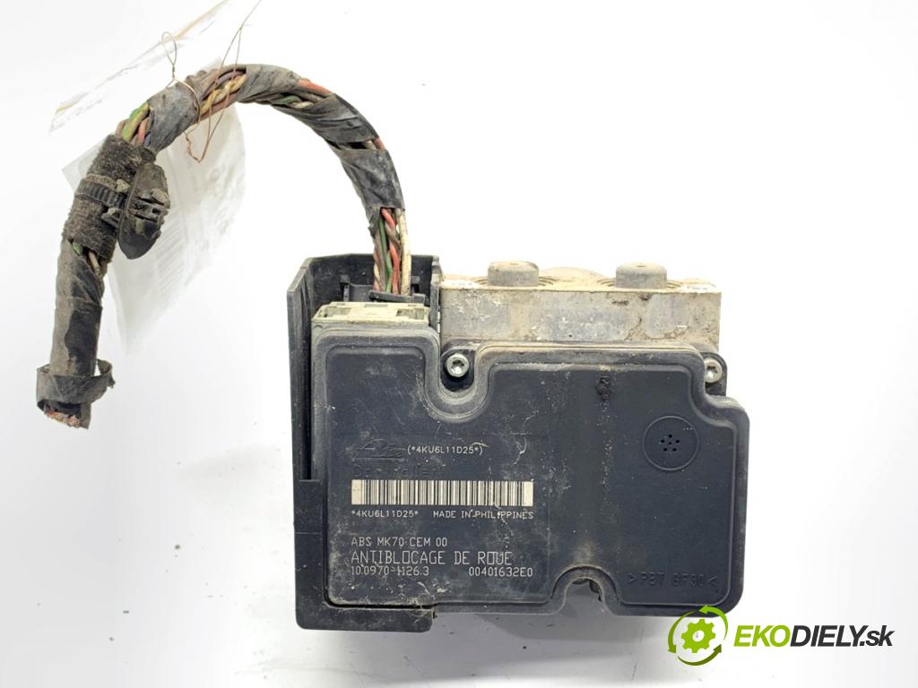 PEUGEOT 207 liftback 2007 50 kW 1.4 HDi 1398 pumpa ABS 9662150680 (Pumpa ABS)