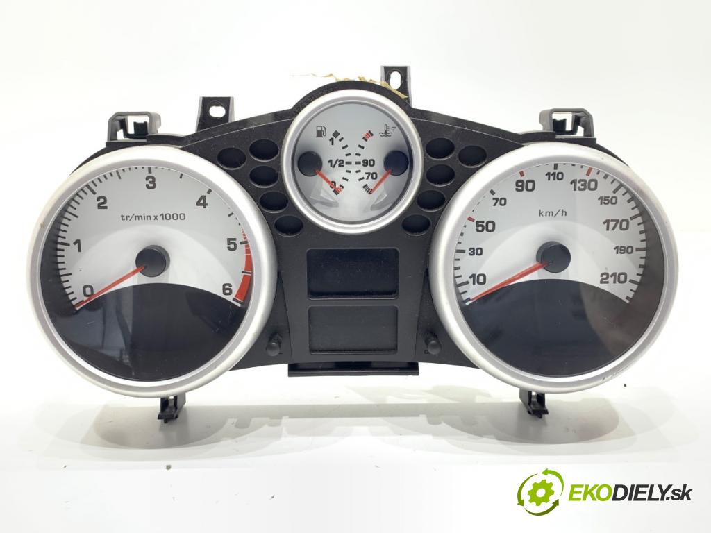 PEUGEOT 207 liftback 2007 50 kW 1.4 HDi 1398 prístrojovka 9662904780 (Přístrojová deska)