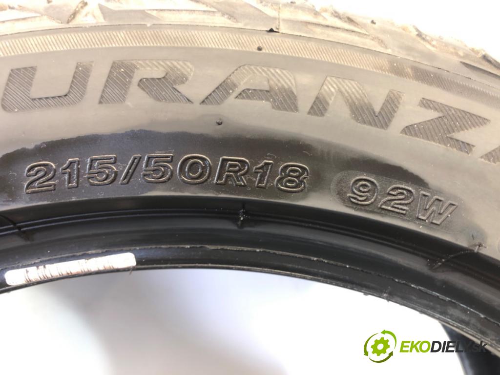--- ---      PNEUMATIKA: 2X 215/50 18" BRIDGESTONE