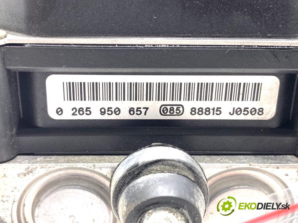 CITROEN C5 III sedan 2008 103 kW 2.0 16V 1997 Pumpa ABS 9663887780 (Pumpa ABS)