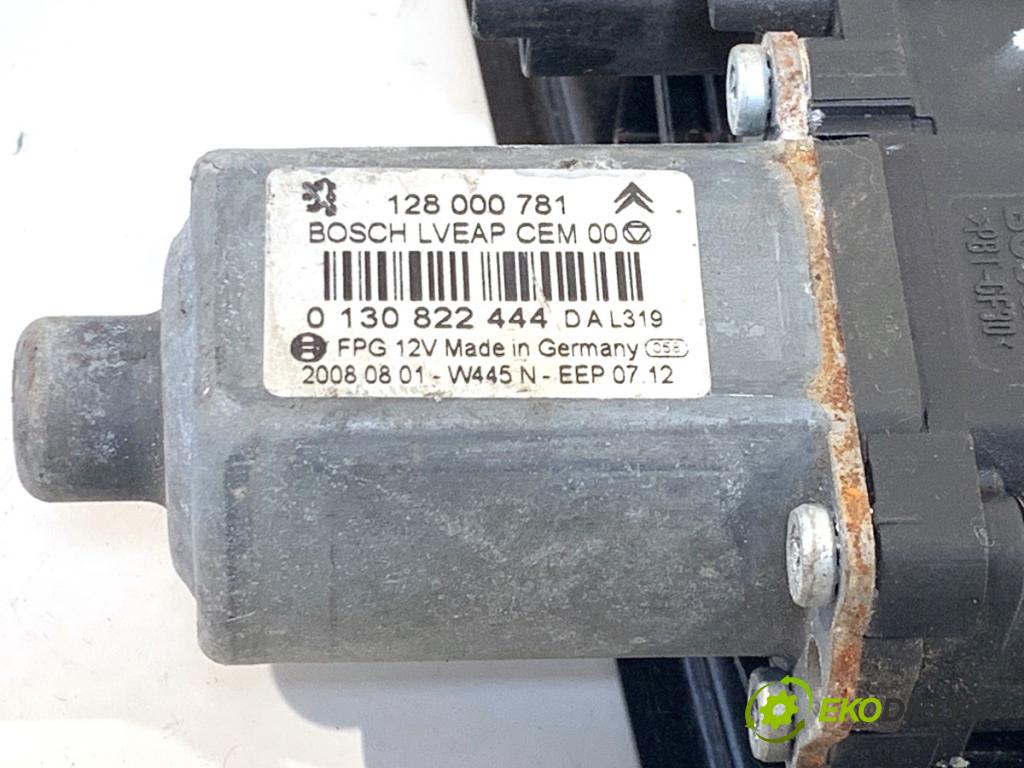 CITROEN C5 III sedan 2008 103 kW 2.0 16V 1997 Mechanizmus okna ľavy predný 128000781