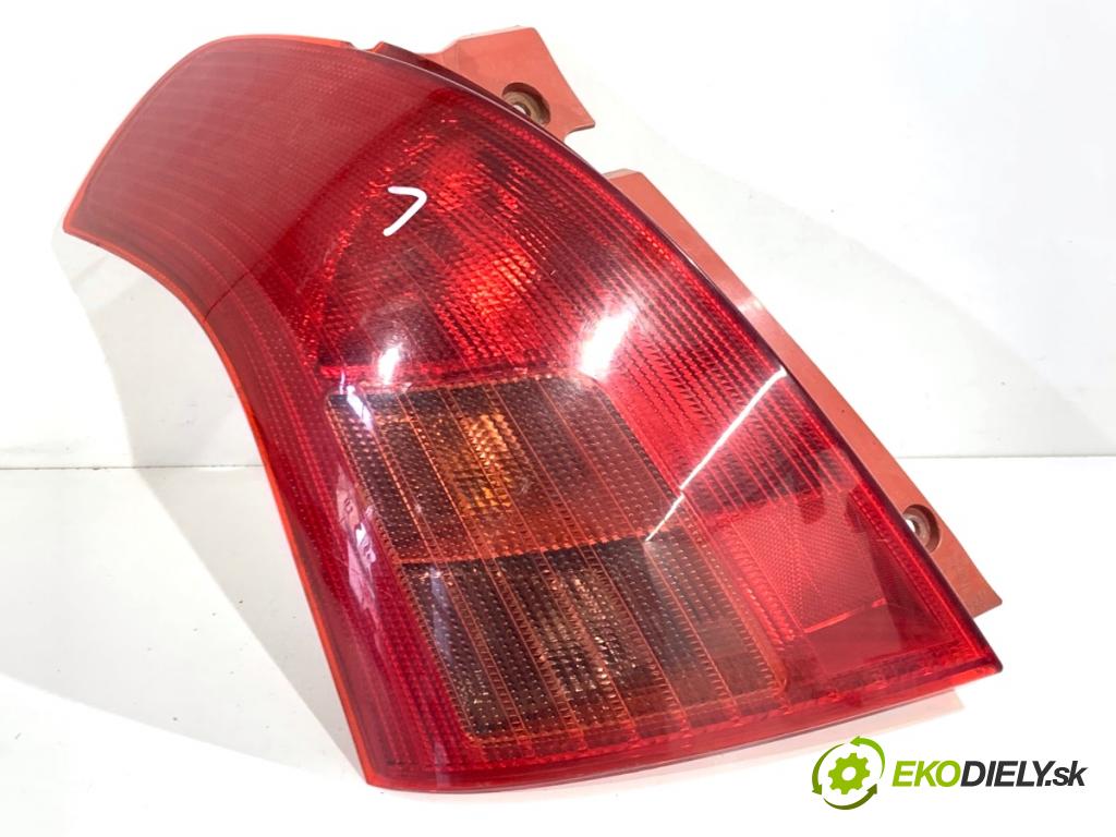 SUZUKI SWIFT III liftback 2007 51 kW 1.3 DDiS (RS 413D) 1248 světlo levý zadní část 