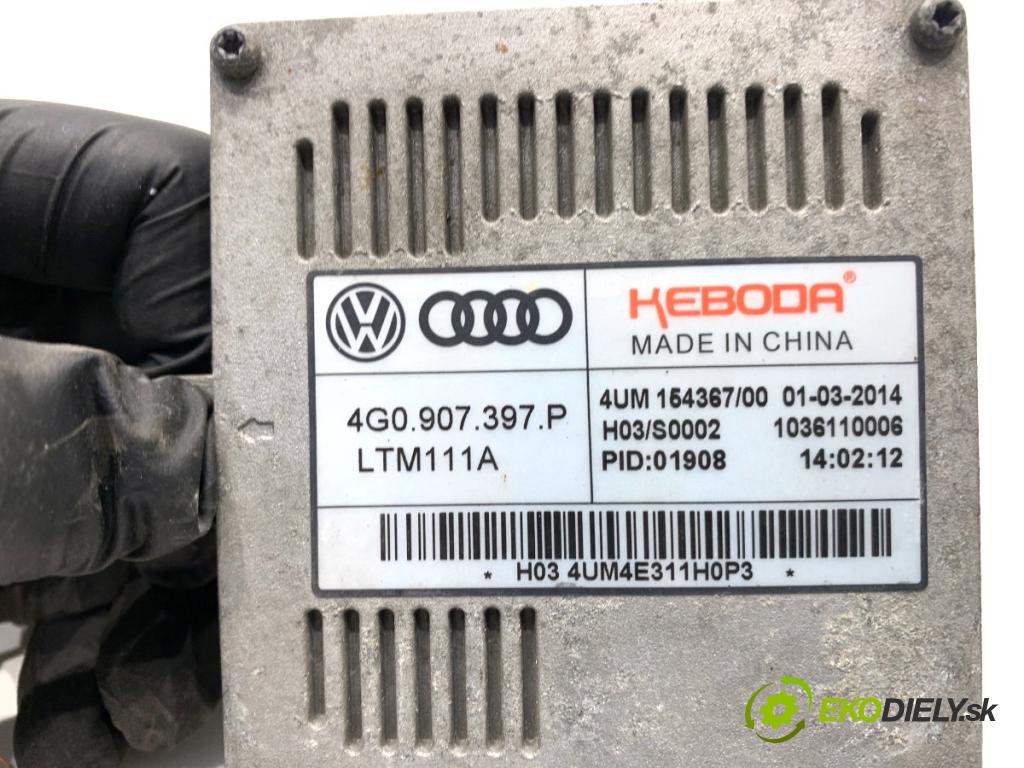 AUDI A6 C7 Kombi 2014 140 kW 2.0 TDI 1968 Menič XENON 4G0907397P (Riadiaca jednotka xenónu)