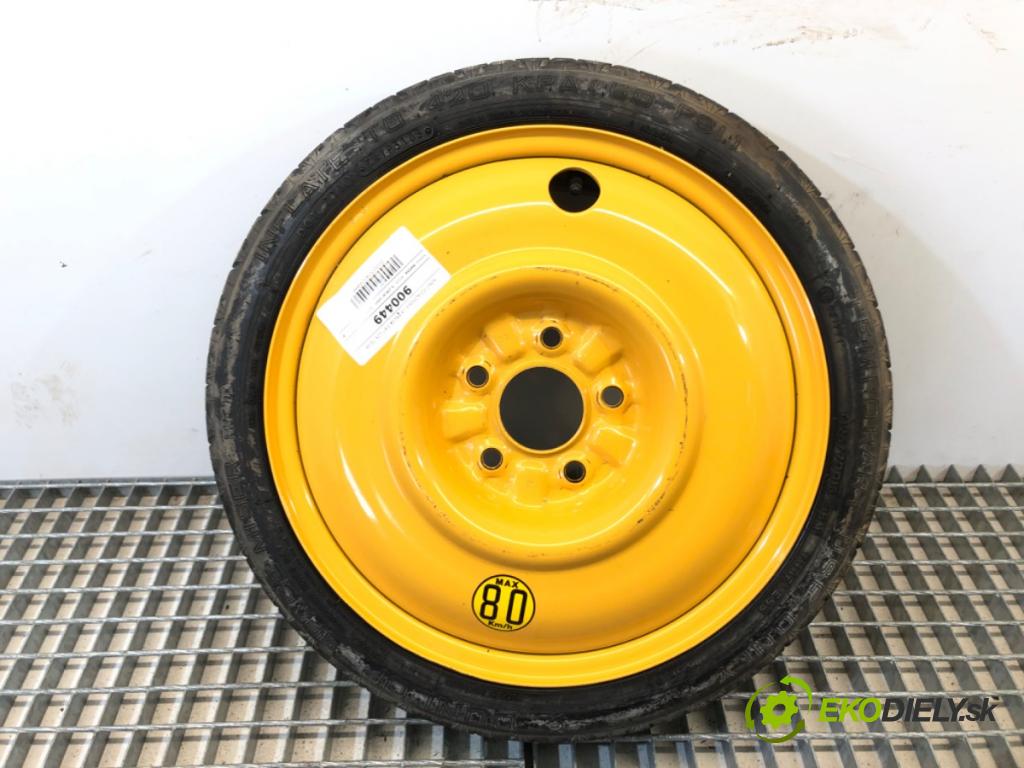 MAZDA 5 II nadwozie wielkoprzestrzenne (MPV) 2006 81 kW 2.0 CD (CR19) 1998 koleso dojazdové 16 5X114.3 67 125/70/16 