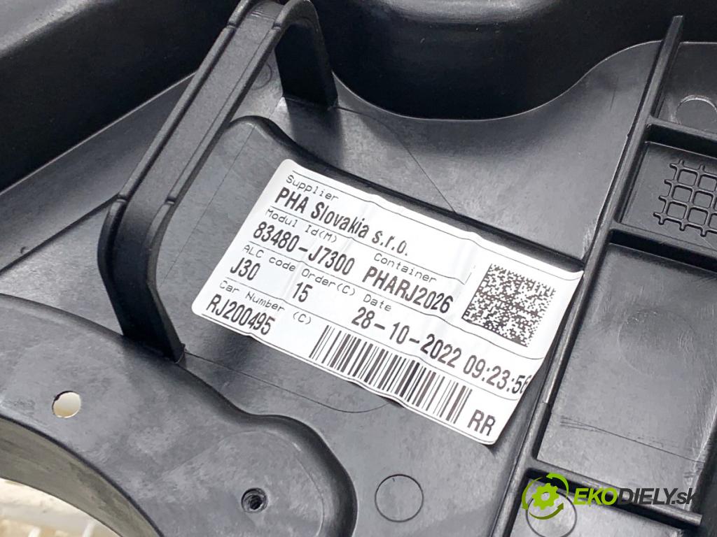 KIA CEED SUV 2022 104 kW 1.6 GDI Hybrid 1580 Mechanizmus okna pravy zad 83480-J7300