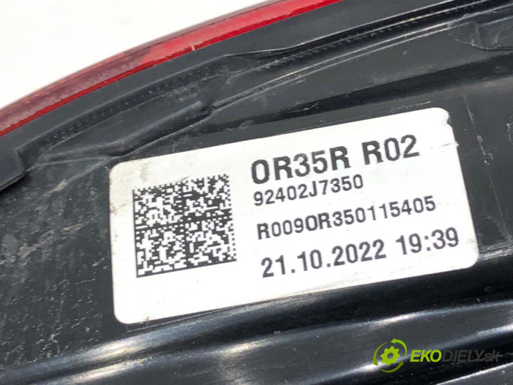 KIA CEED SUV 2022 104 kW 1.6 GDI Hybrid 1580 světlo pravý zadní část 92402J7350