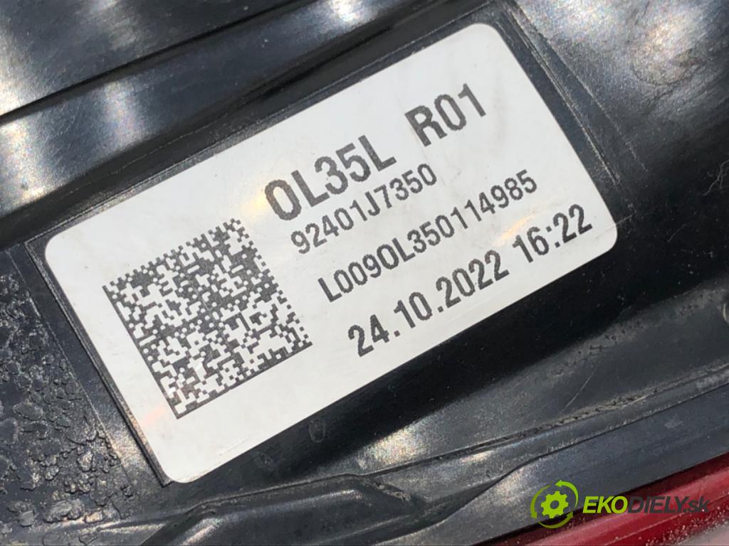 KIA CEED SUV 2022 104 kW 1.6 GDI Hybrid 1580 světlo levý zadní část 92401J7350