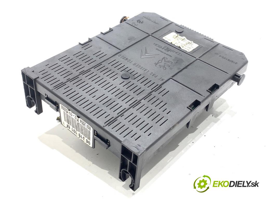 CITROEN C4 I liftback 2006 80 kW 1.6 16V 1587 modul BSI 9661940180 (Pojistková skříňka)