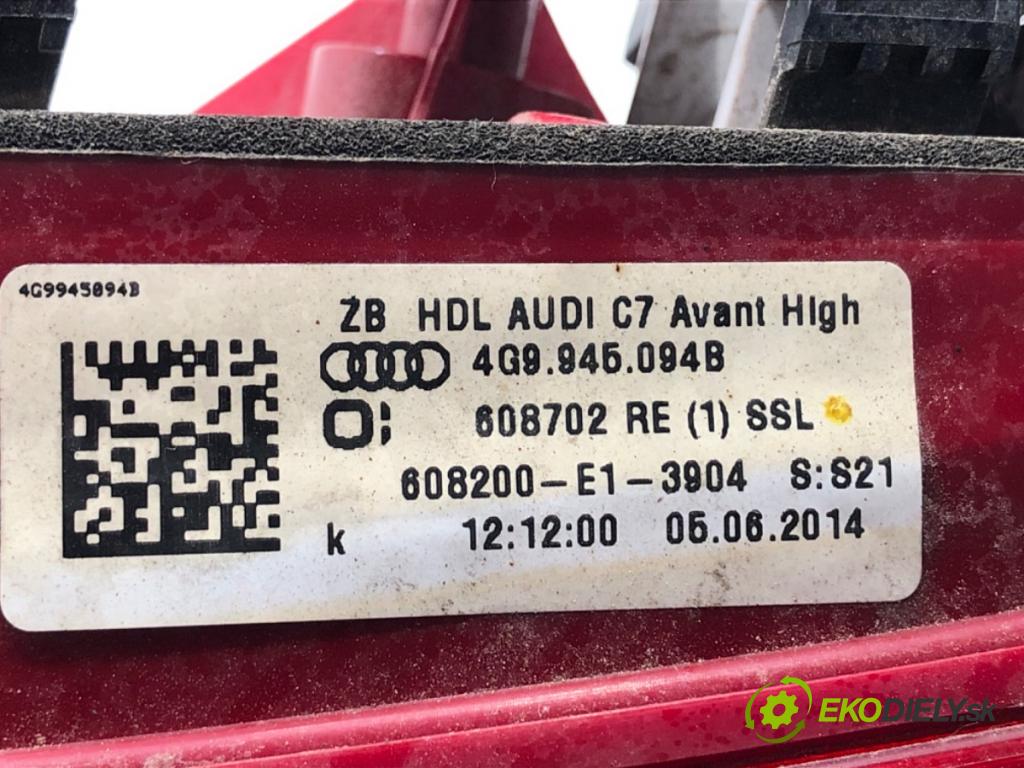 AUDI A6 C7 Kombi 2014 140 kW 2.0 TDI 1968 Svetlo zad pravá vnútorná 4G9945094B (Kľučka dverí ostatné)