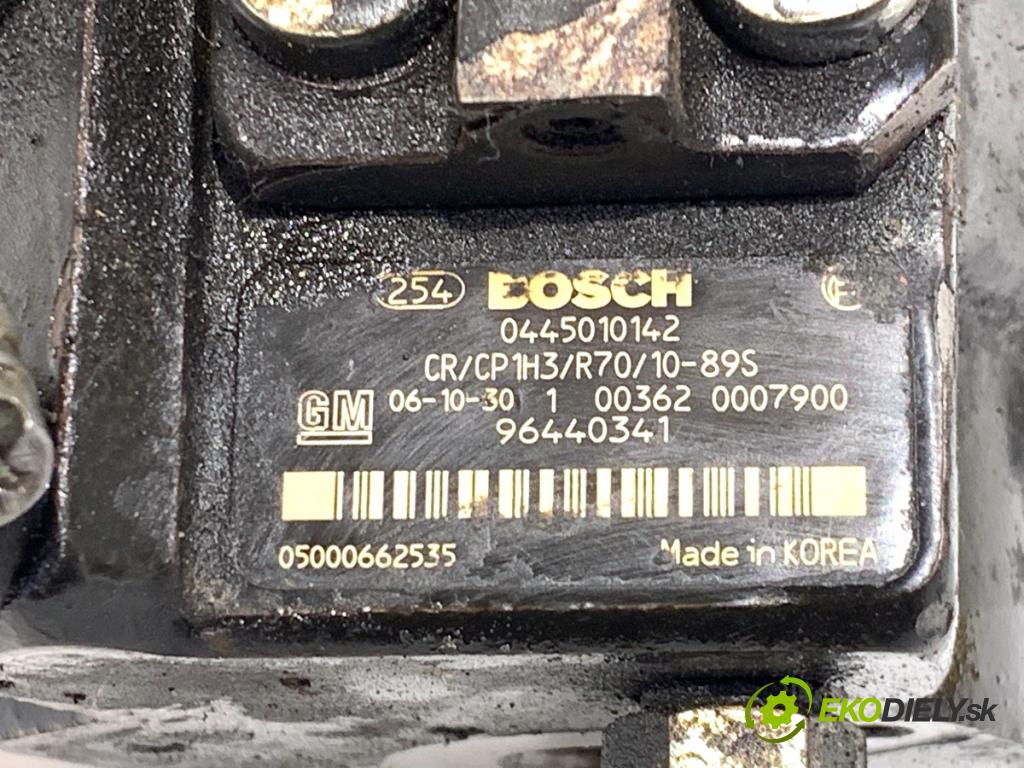 CHEVROLET CAPTIVA SUV 2007 110 kW 2.0 D 4WD 1991 pumpa vstřikovací 0445010142 (Vstřikovací čerpadlo)