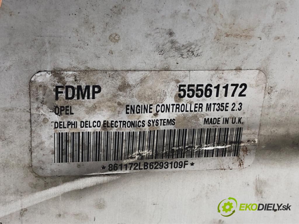 OPEL ZAFIRA B nadwozie wielkoprzestrzenne (MPV) 2006 77 kW 1.6 (M75) 1598 riadiaca jednotka Motor 55561172 (Riadiaca jednotka)