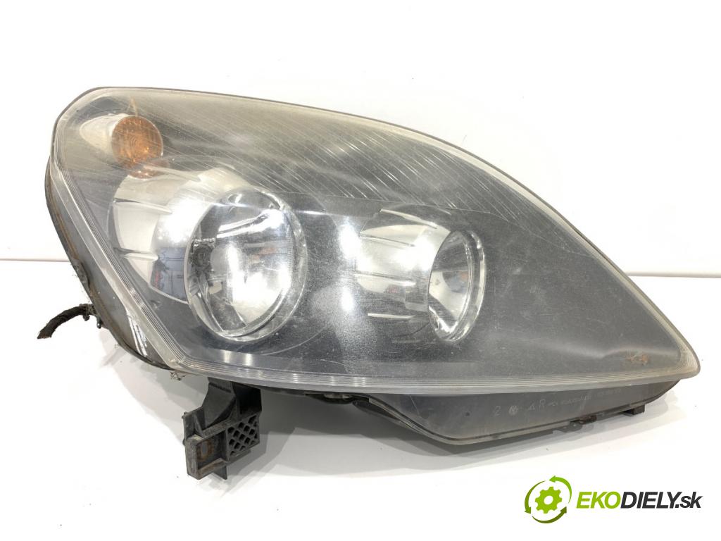 OPEL ZAFIRA B nadwozie wielkoprzestrzenne (MPV) 2006 77 kW 1.6 (M75) 1598 světlomet pravý přední část 24451053