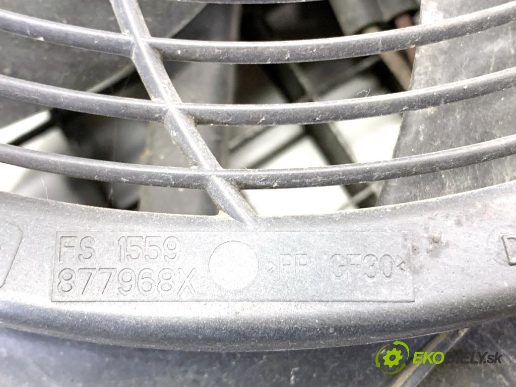 VW CARFTER 30 35 Autobus 2007 120 kW 2.5 TDI 2461 ventilátor klimatizace 877968X (Ventilátor chladiče klimatizace)