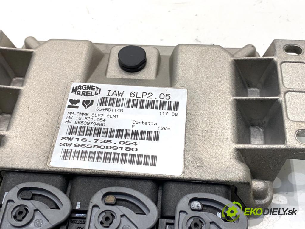 CITROEN C4 I liftback 2006 65 kW 1.4 16V 1360 řídící jednotka motora 9659099180 (Řídicí jednotka)
