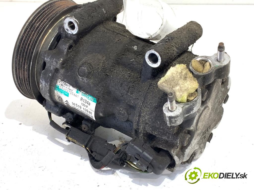 CITROEN C4 I liftback 2006 65 kW 1.4 16V 1360 Kompresor klimatizácie 9651910980 (Kompresor klimatizácie)