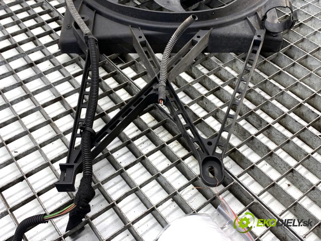 OPEL ASTRA H liftback 2008 66 kW 1.4 (L48) 1364 ventilátor klimatizace 13205947 (Ventilátor chladiče klimatizace)