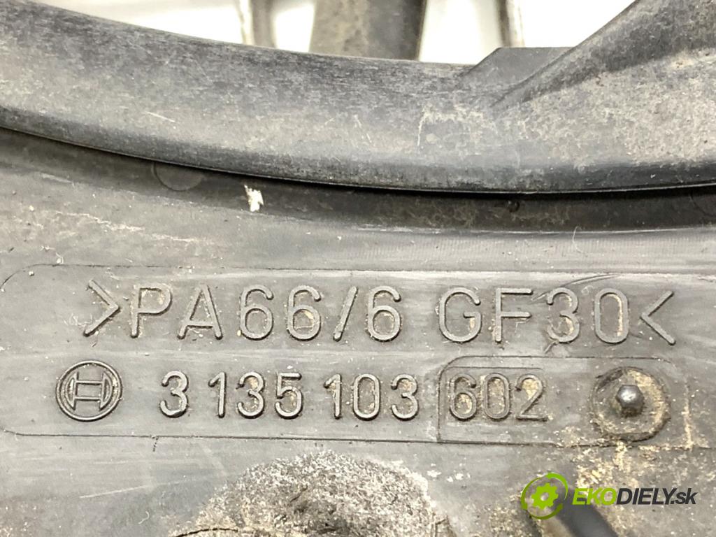 OPEL ASTRA H liftback 2008 66 kW 1.4 (L48) 1364 ventilátor klimatizace 13205947 (Ventilátor chladiče klimatizace)