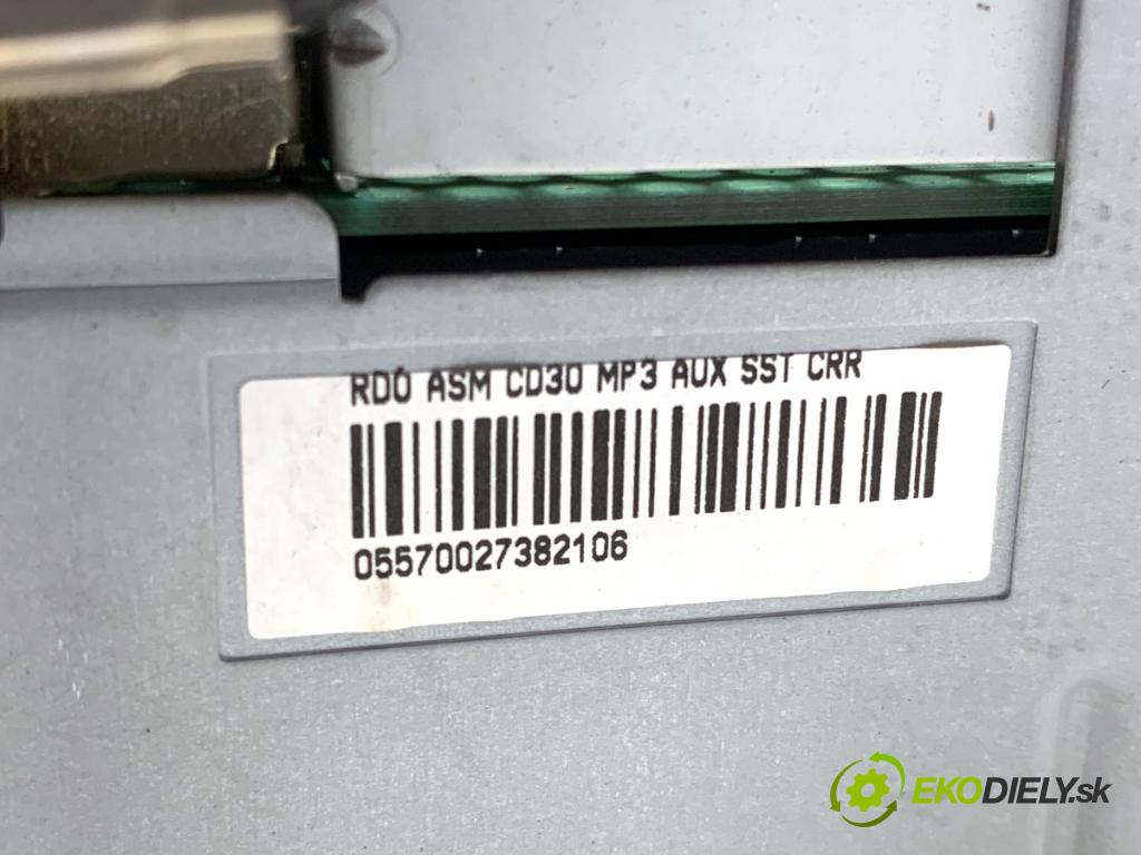 OPEL ASTRA H liftback 2008 66 kW 1.4 (L48) 1364 RADIO 13289933 (Audio zariadenie)
