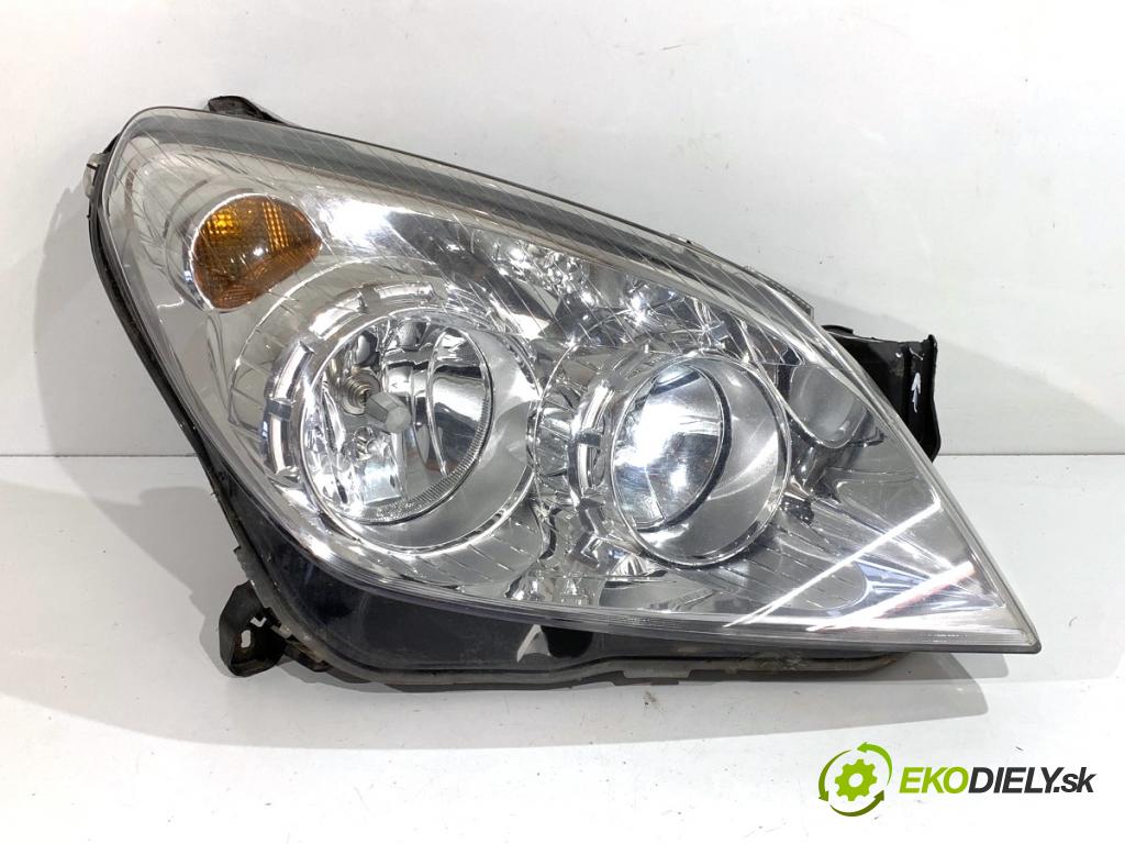 OPEL ASTRA H liftback 2008 66 kW 1.4 (L48) 1364 světlomet pravý přední část 13239289
