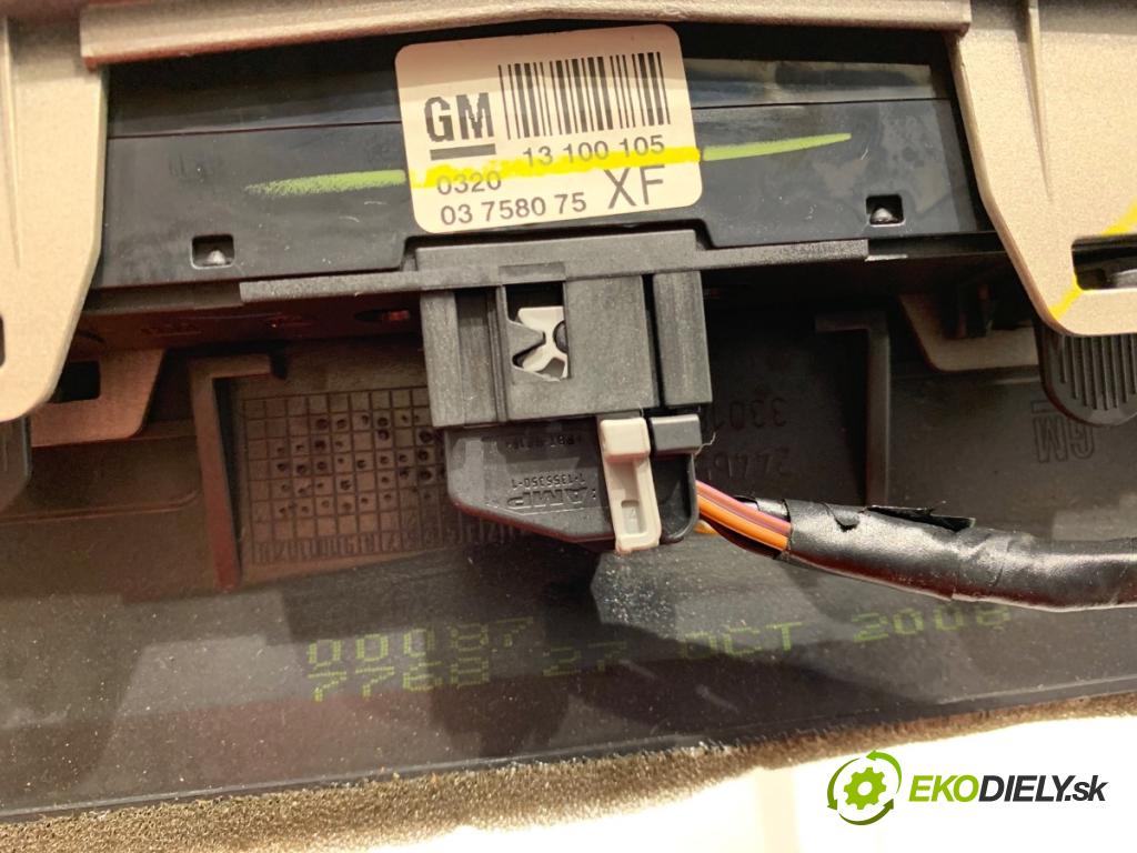 OPEL ASTRA H liftback 2008 66 kW 1.4 (L48) 1364 Mriežky kúrenia predný 13141091