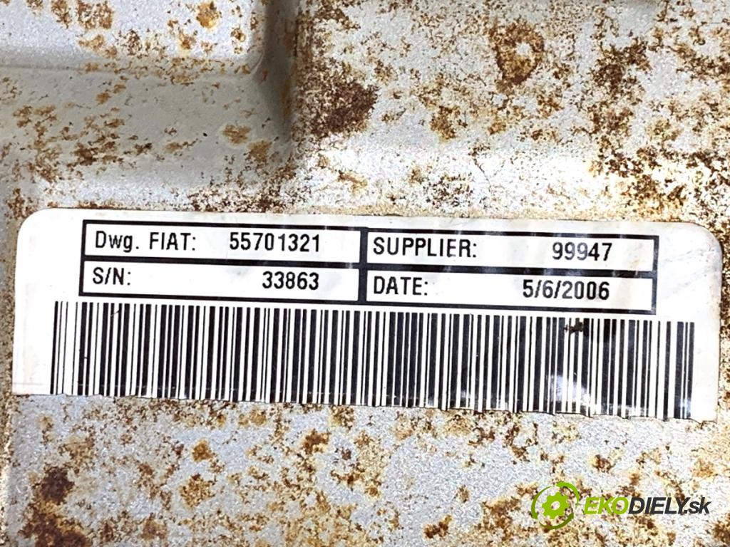 FIAT GRANDE PUNTO liftback 2006 57 kW 1.4 LPG 1368 pumpa servočerpadlo 55701321 (Servočerpadlo)
