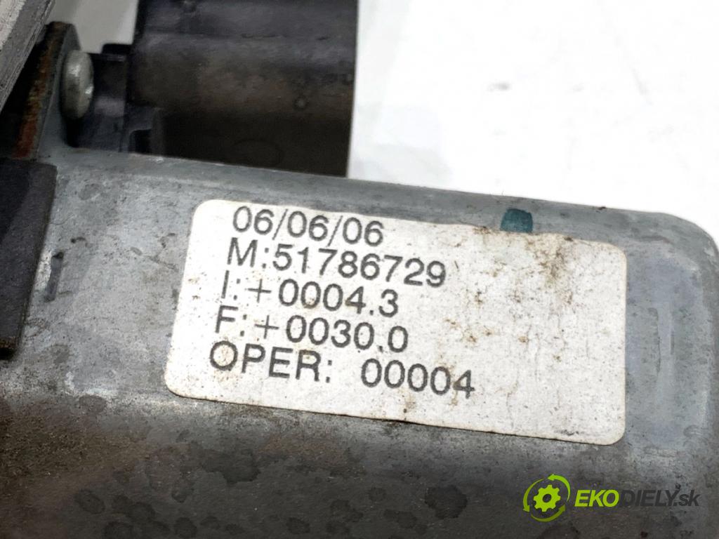 FIAT GRANDE PUNTO liftback 2006 57 kW 1.4 LPG 1368 Mechanizmus okna ľavy predný 51786729