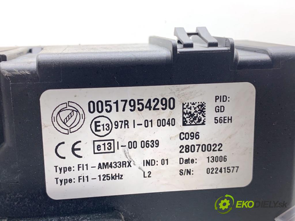FIAT GRANDE PUNTO liftback 2006 57 kW 1.4 LPG 1368 modul BSI 00517954290 (Pojistková skříňka)
