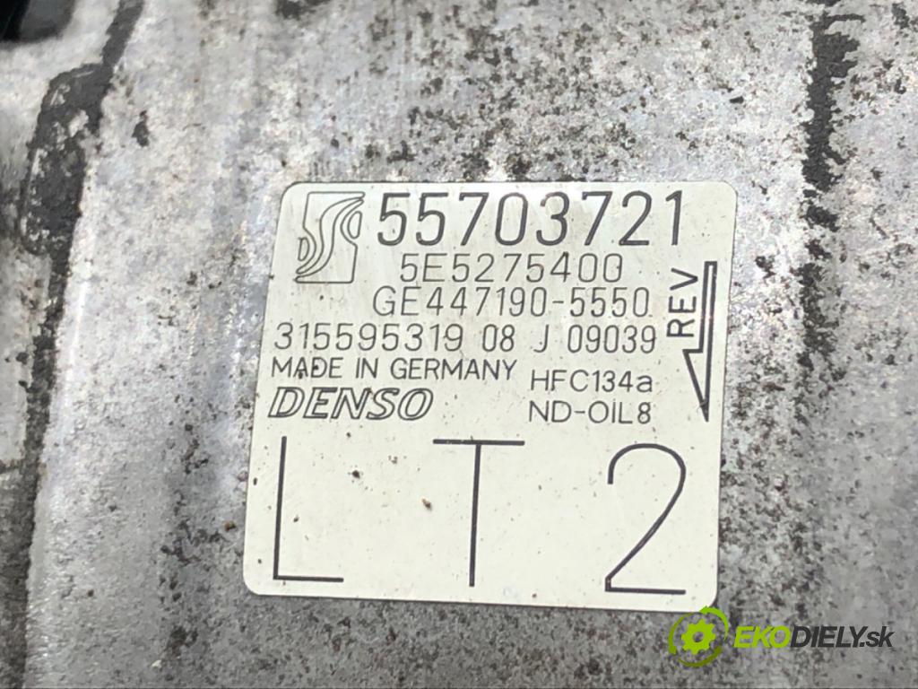 OPEL CORSA D liftback 2007 55 kW 1.3 CDTI (L08, L68) 1248 Kompresor klimatizácie 55703721 (Kompresor klimatizácie)