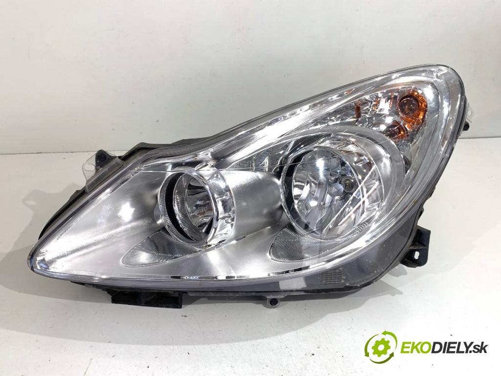 OPEL CORSA D liftback 2007 55 kW 1.3 CDTI (L08, L68) 1248 Svetlomet ľavy predný 20-B154
