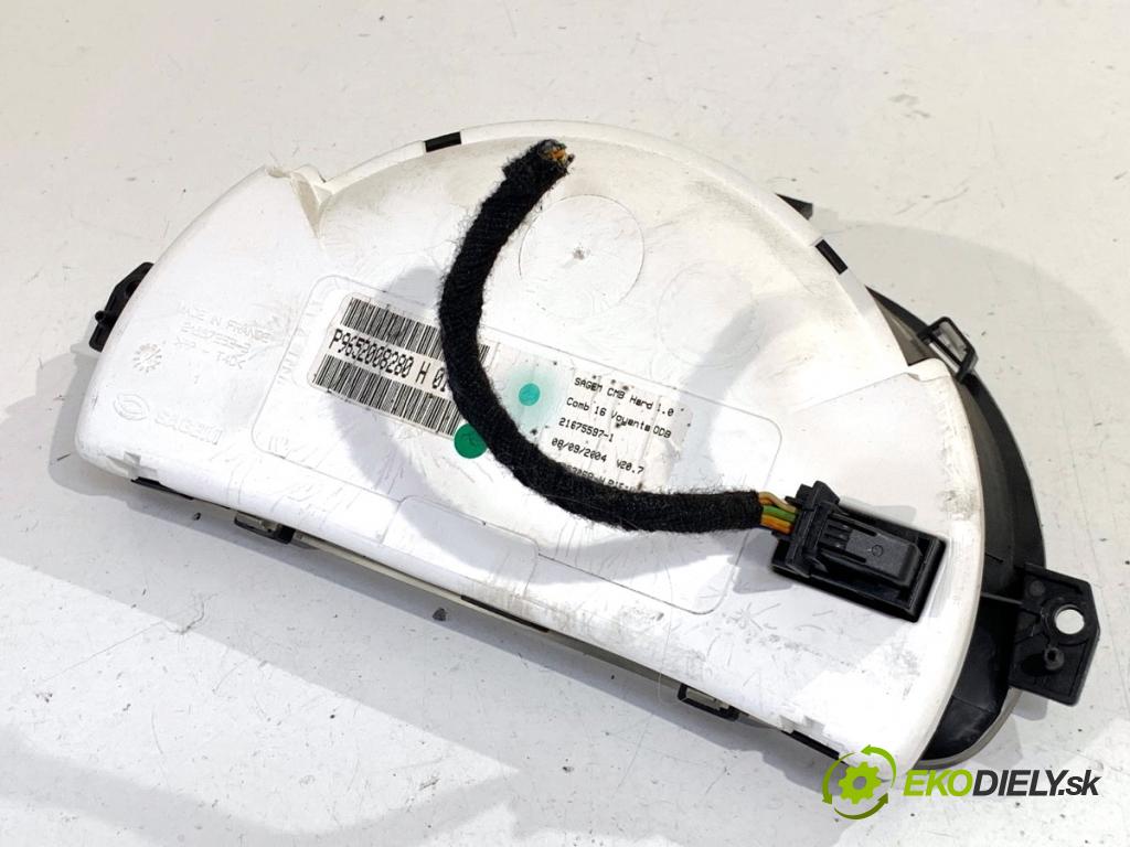 CITROEN C3 kabriolet 2004 55 kW 1.4 1360 Prístrojovka P9652008280 (Prístrojová doska)
