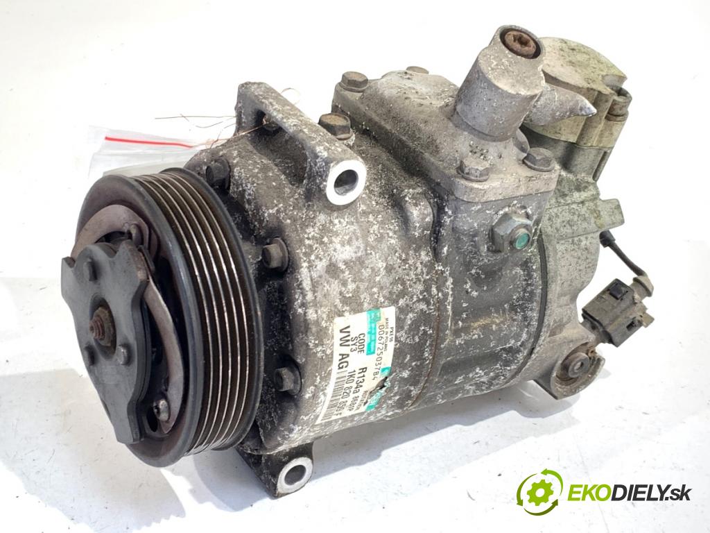 SKODA OCTAVIA II Kombi 2007 77 kW 1.9 TDI 1896 kompresor klimatizace 1K0820859F (Kompresor klimatizace)