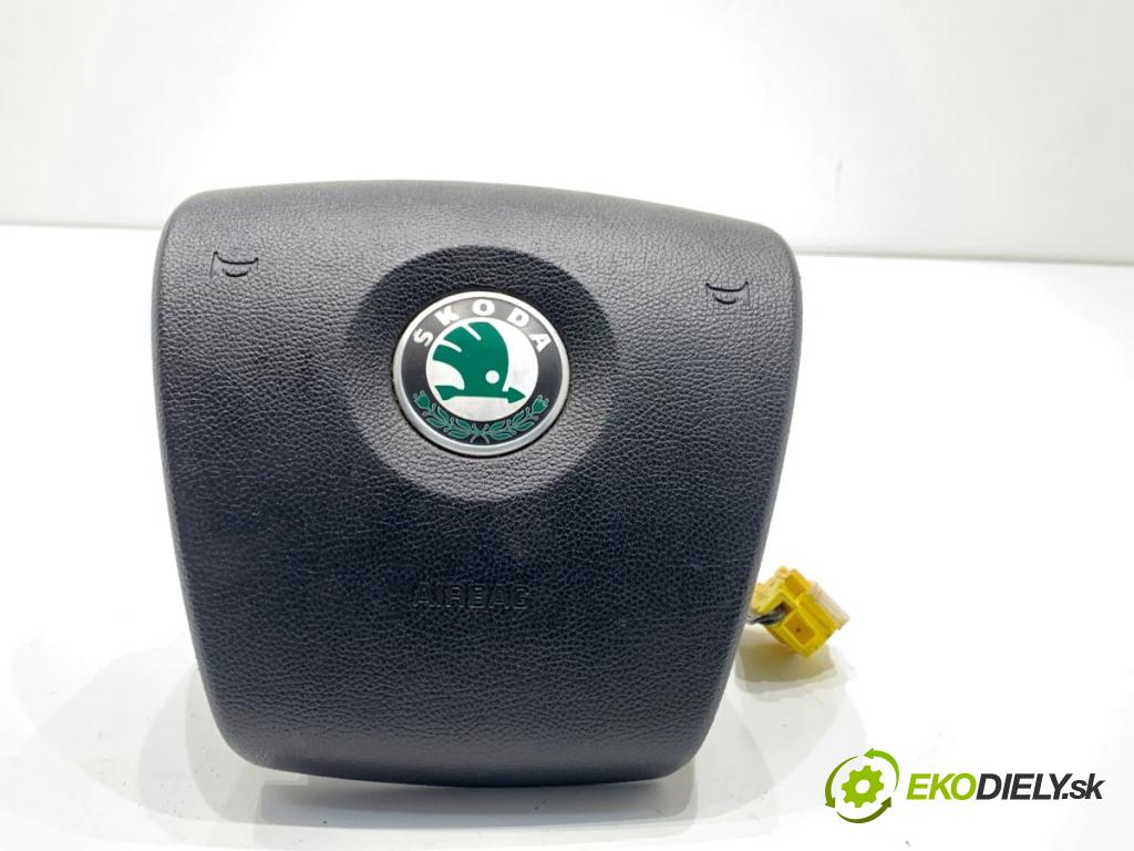 SKODA OCTAVIA II Kombi 2007 77 kW 1.9 TDI 1896 AirBag volantu 1Z0880201AE (Airbag)