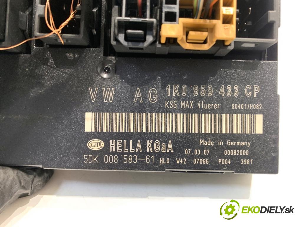 SKODA OCTAVIA II Kombi 2007 77 kW 1.9 TDI 1896 Modul komfortu 1K0959433CP (Modul komfortu)