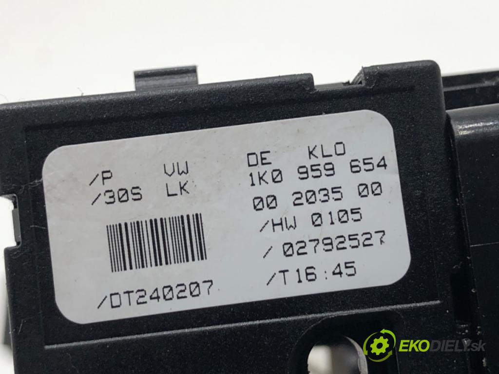 SKODA OCTAVIA II Kombi 2007 77 kW 1.9 TDI 1896 Snímač uhlu uhlu 1K0953549BC