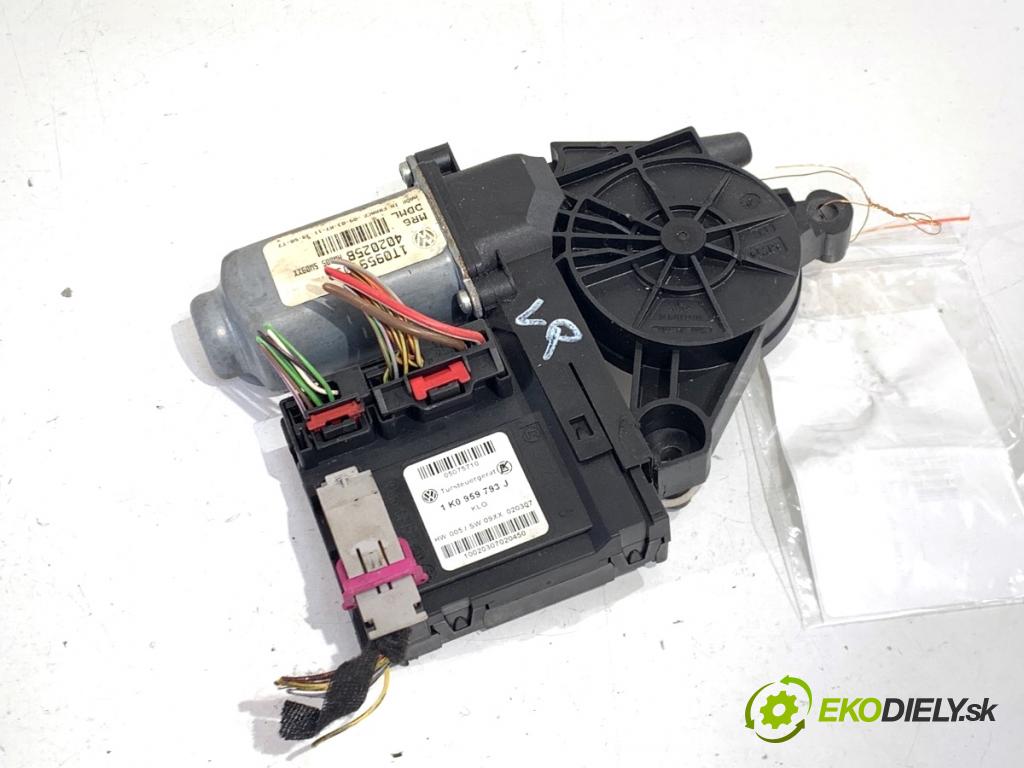 SKODA OCTAVIA II Kombi 2007 77 kW 1.9 TDI 1896 Motor sťahovania okna ľavy predný 1K0959793J