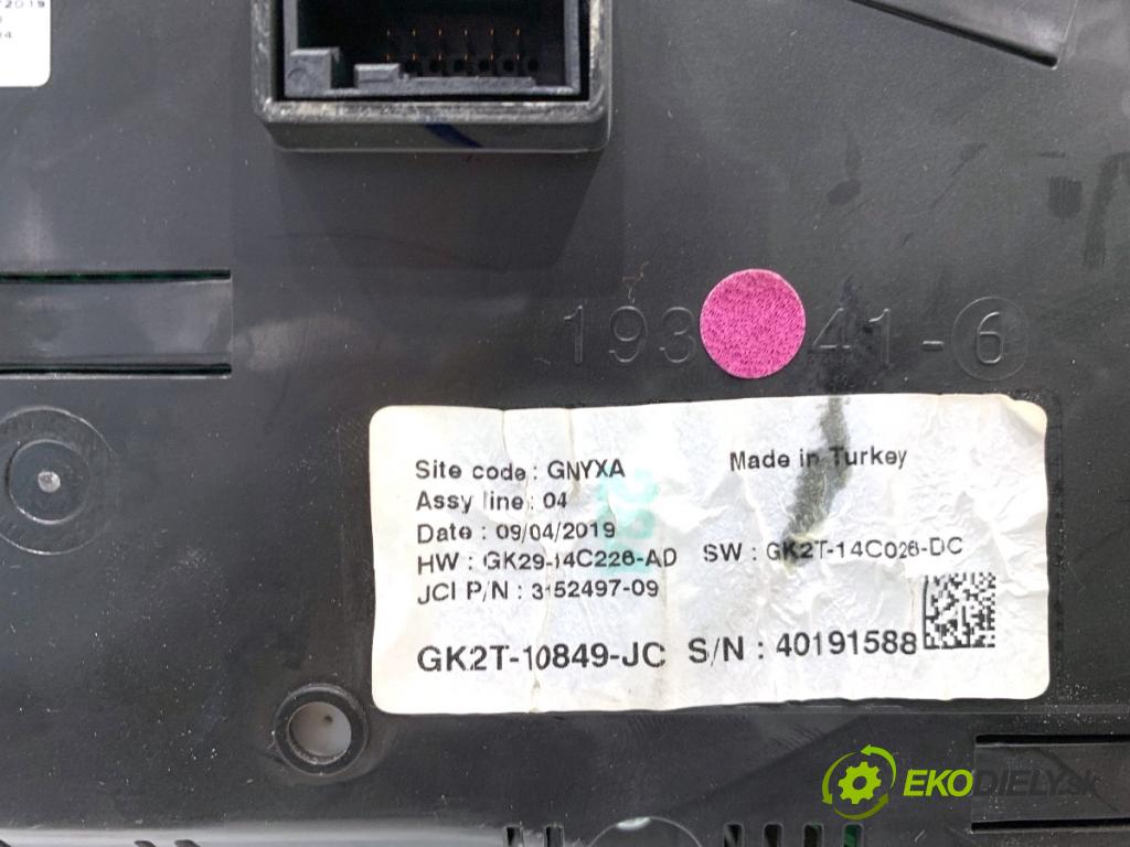 FORD TRANSIT VI Autobus 2019 96 kW 2.0 EcoBlue 1995 Prístrojovka GK2T-10849-JC (Prístrojová doska)