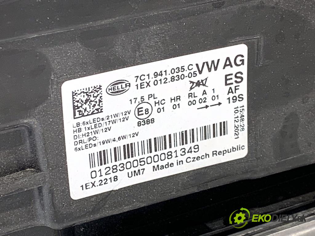 MAN TGE ---  --- --- --- Svetlomet ľavy predný PLNÉ: LED 7C1941035C 7PP941571AC