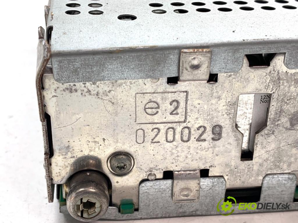 PEUGEOT 307 CC kabriolet 2004 100 kW 2.0 16V 1997 RADIO 96545978XT (Audio zariadenie)